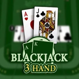 Blackjack 3H (Habanero) logo by Habanero at Lucky Meister CasinoBlackjack 3H (Habanero)