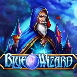 Blue Wizard slot logo by Quickspin at Lucky Meister CasinoBlue Wizard