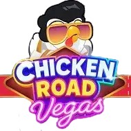 Chicken Road Vegas logo by InOut at Lucky Meister CasinoChicken Road Vegas