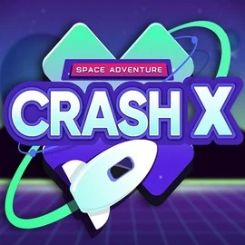 Logo of Crash X from Turbo Games at Lucky Meister Casino