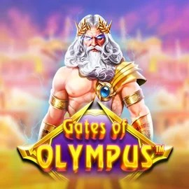 Gates of Olympus slot logo by Pragmatic Play at Lucky Meister CasinoGates of Olympus