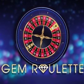 Gem Roulette slot logo by iSoftBet at Lucky Meister CasinoGem Roulette