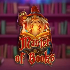Master of Books slot logo by Swintt at Lucky Meister CasinoMaster of Books
