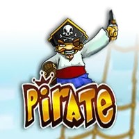 Pirate Slot slot logo by Igrosoft at Lucky Meister CasinoPirate Slot