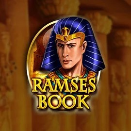 Ramses Book Deluxe slot logo by Gamomat at Lucky Meister CasinoRamses Book Deluxe