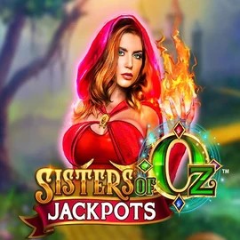 Sisters Of Oz Jackpots logo by Triple Edge Studios at Lucky Meister CasinoSisters Of Oz Jackpots