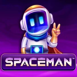 Spaceman by Pragmatic Play, showcased at luckymeisters.de – game logo