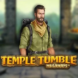 Temple Tumble Megaways slot logo by Relax Gaming at Lucky Meister CasinoTemple Tumble Megaways