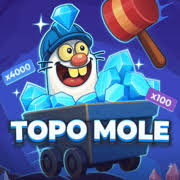Topo Mole Game slot logo by InOut at Lucky Meister Casino